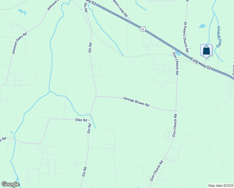 map of restaurants, bars, coffee shops, grocery stores, and more near 280 George Brown Road in Gold Hill