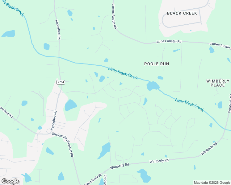 map of restaurants, bars, coffee shops, grocery stores, and more near 9245 Kennebec Road in Willow Spring