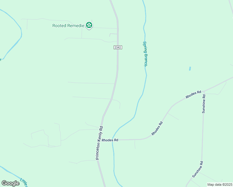 map of restaurants, bars, coffee shops, grocery stores, and more near 4379 Princeton Kenly Road in Kenly