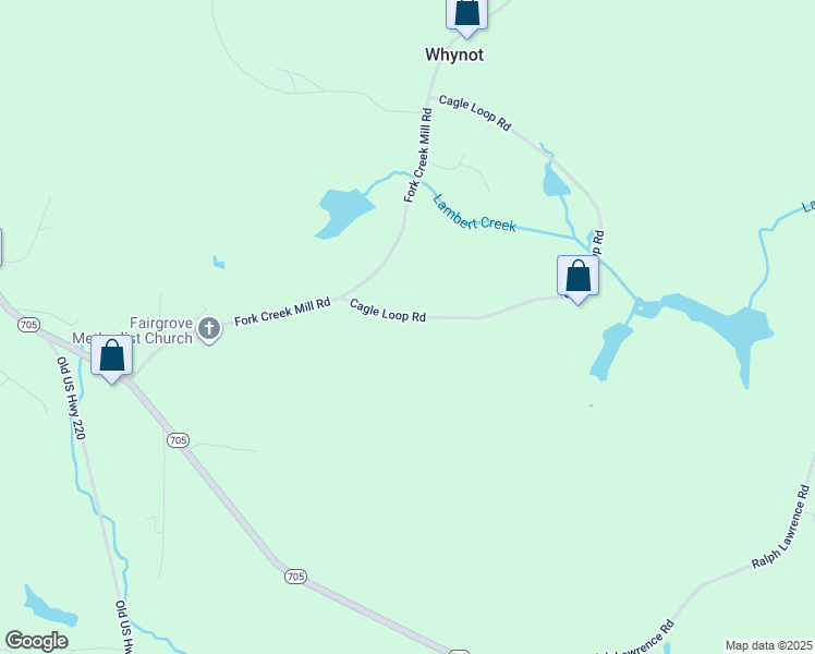 map of restaurants, bars, coffee shops, grocery stores, and more near 982 Cagle Loop Road in Seagrove