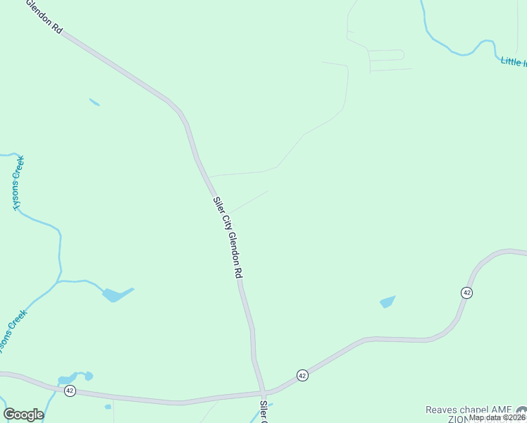 map of restaurants, bars, coffee shops, grocery stores, and more near 13035 Siler City Glendon Road in Bear Creek