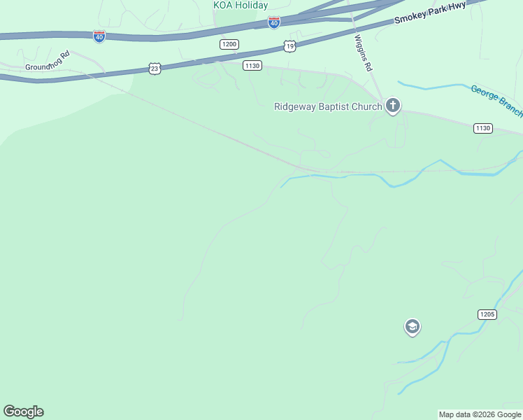 map of restaurants, bars, coffee shops, grocery stores, and more near 157 Ridgeway Road in Candler