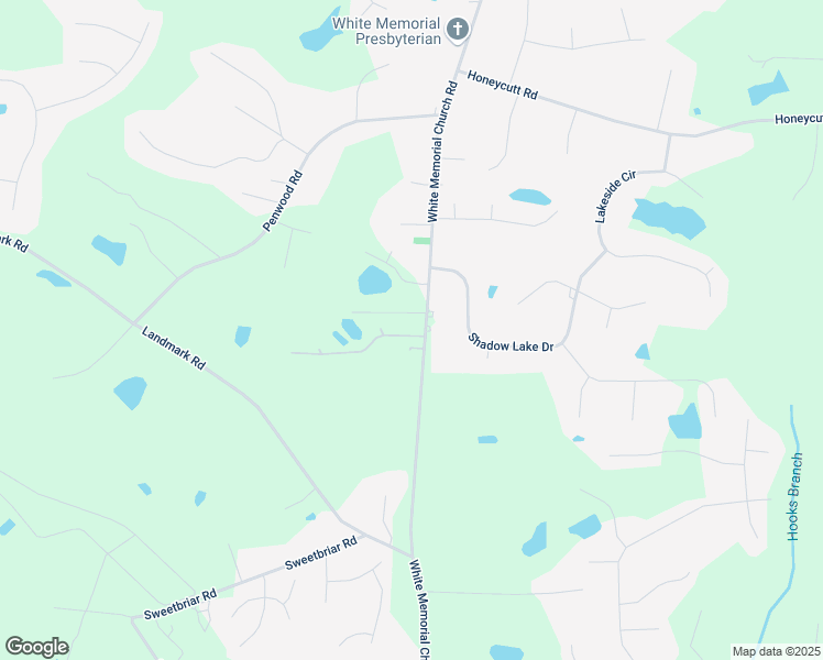 map of restaurants, bars, coffee shops, grocery stores, and more near 795 White Memorial Church Road in Johnston County
