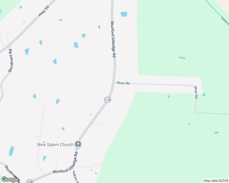 map of restaurants, bars, coffee shops, grocery stores, and more near 7840 Munford Giltedge Road in Burlison