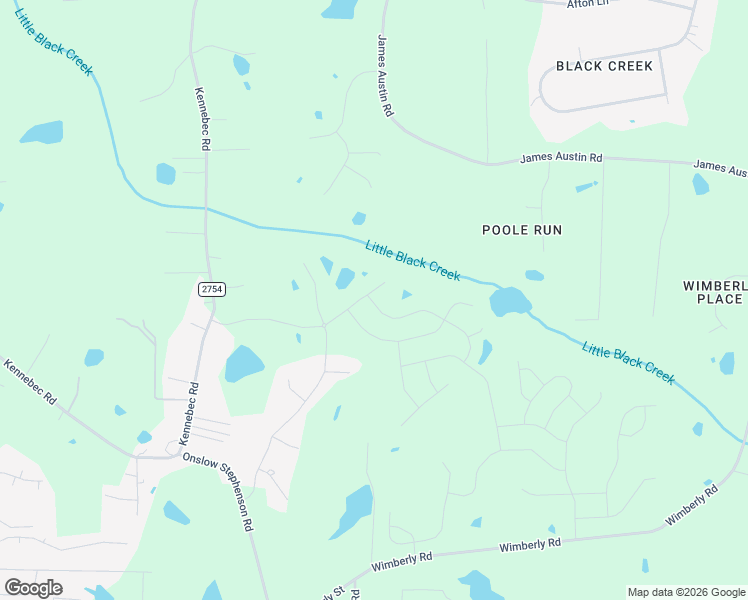 map of restaurants, bars, coffee shops, grocery stores, and more near 9245 Kennebec Road in Willow Spring