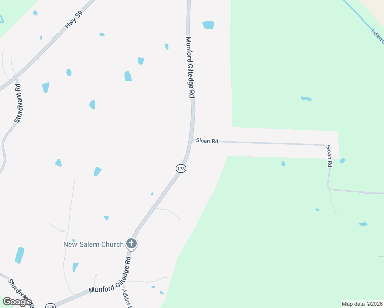 map of restaurants, bars, coffee shops, grocery stores, and more near 7840 Munford Giltedge Road in Burlison