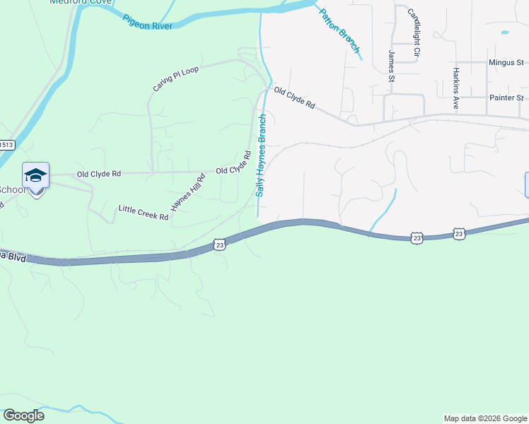 map of restaurants, bars, coffee shops, grocery stores, and more near 182 Waitsel Way in Clyde