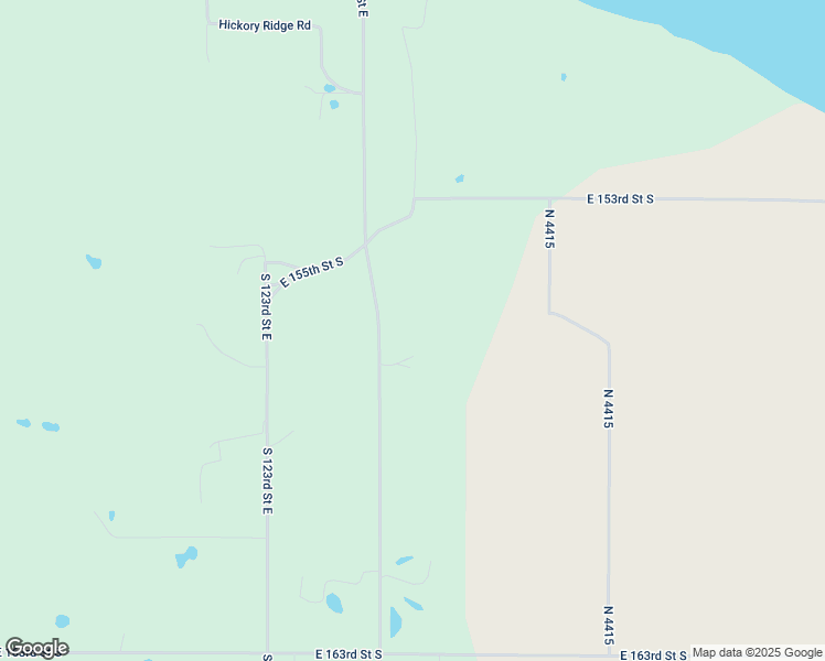 map of restaurants, bars, coffee shops, grocery stores, and more near 15608 South 125th Street East in Webbers Falls