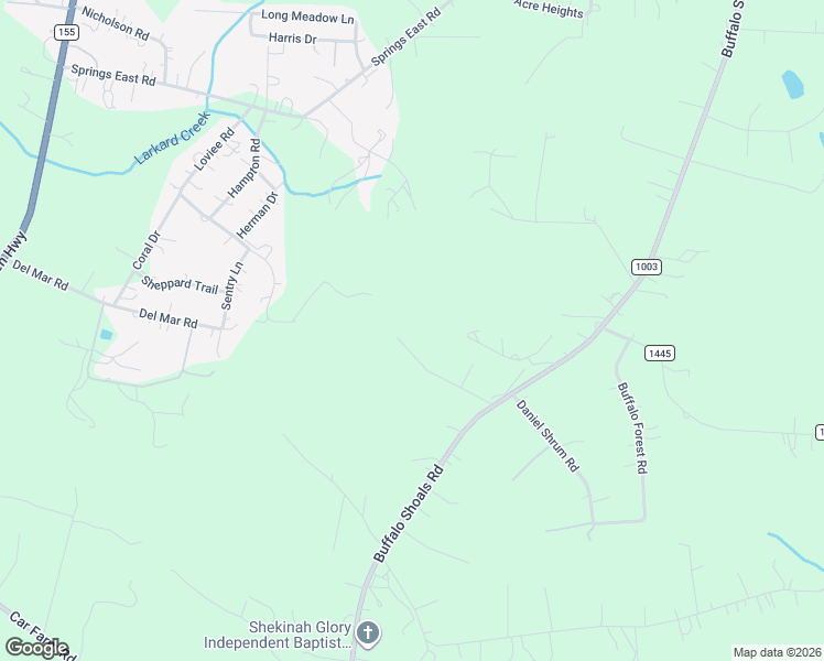 map of restaurants, bars, coffee shops, grocery stores, and more near 1161 Birkdale Lane in Lincolnton