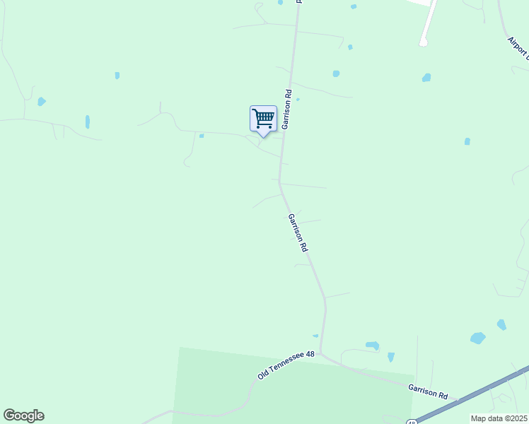 map of restaurants, bars, coffee shops, grocery stores, and more near 528 Garrison Road in Hohenwald