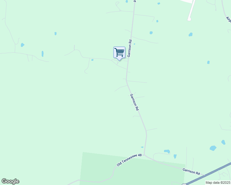 map of restaurants, bars, coffee shops, grocery stores, and more near 528 Garrison Road in Hohenwald