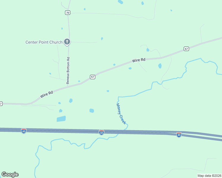 map of restaurants, bars, coffee shops, grocery stores, and more near 9643 Wire Road in Mulberry