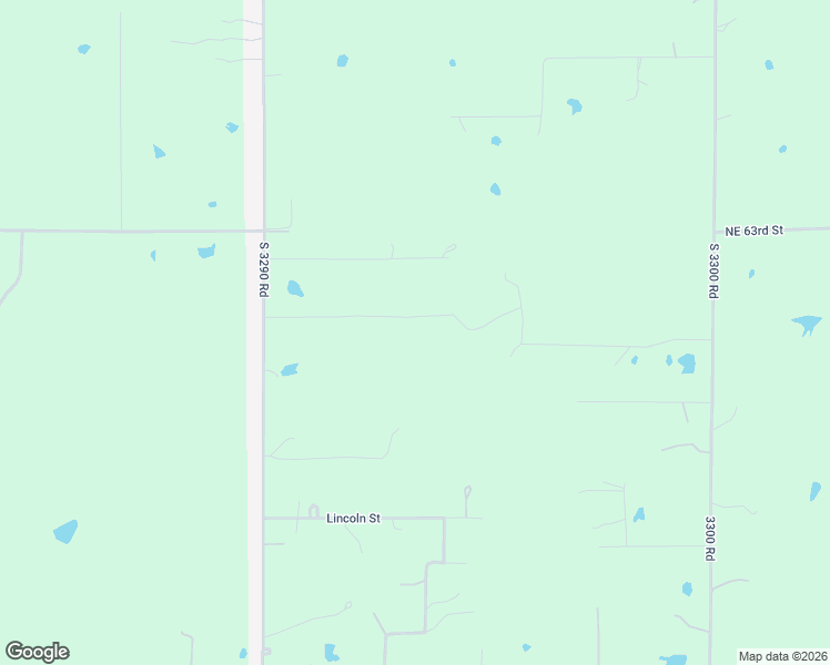 map of restaurants, bars, coffee shops, grocery stores, and more near 329264 East 1022 Road in Harrah