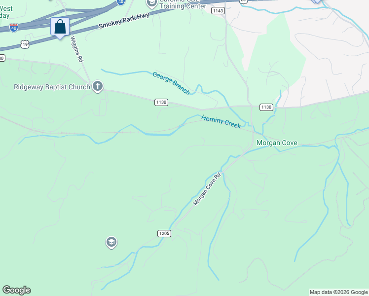 map of restaurants, bars, coffee shops, grocery stores, and more near 51 Swaying Pines Drive in Candler