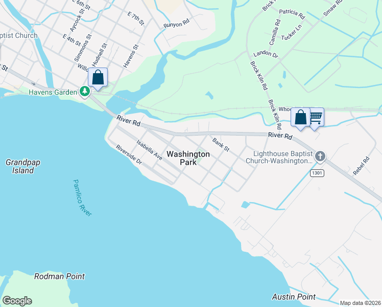 map of restaurants, bars, coffee shops, grocery stores, and more near 301-399 Fairview Avenue in Washington