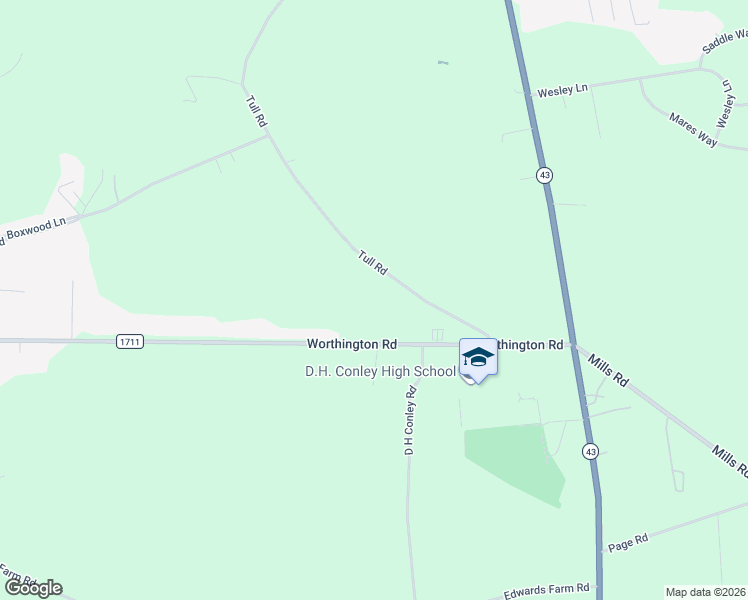 map of restaurants, bars, coffee shops, grocery stores, and more near 1736 McLawhorn Farm Road in Greenville