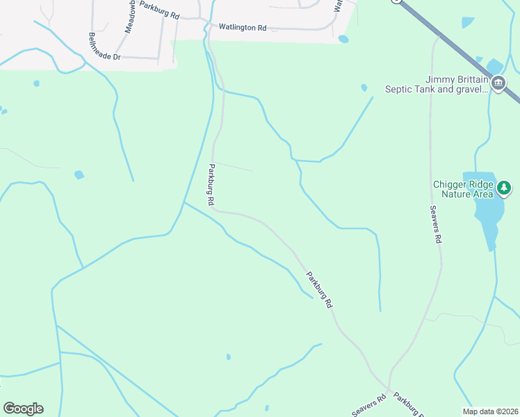 map of restaurants, bars, coffee shops, grocery stores, and more near 229 Parkburg Road in Jackson