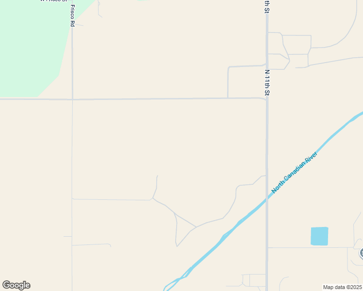 map of restaurants, bars, coffee shops, grocery stores, and more near 6210 North Frisco Road in Yukon