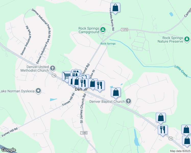 map of restaurants, bars, coffee shops, grocery stores, and more near 3924 Will Proctor Street in Denver
