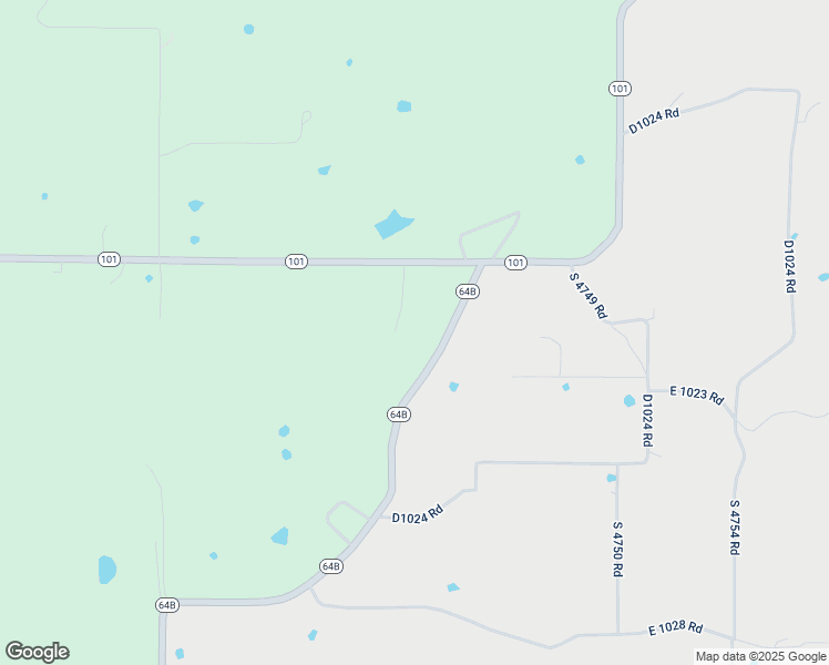 map of restaurants, bars, coffee shops, grocery stores, and more near 474118 Oklahoma 101 in Muldrow
