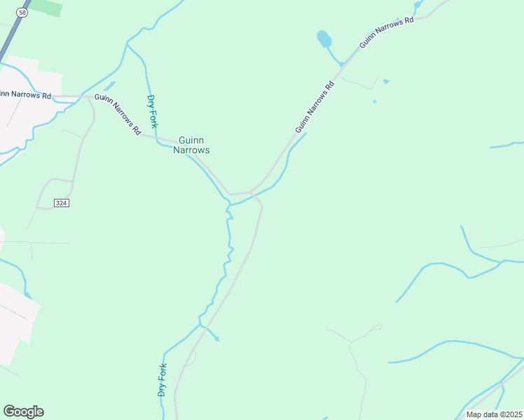 map of restaurants, bars, coffee shops, grocery stores, and more near Guinn Narrows Road in Decatur