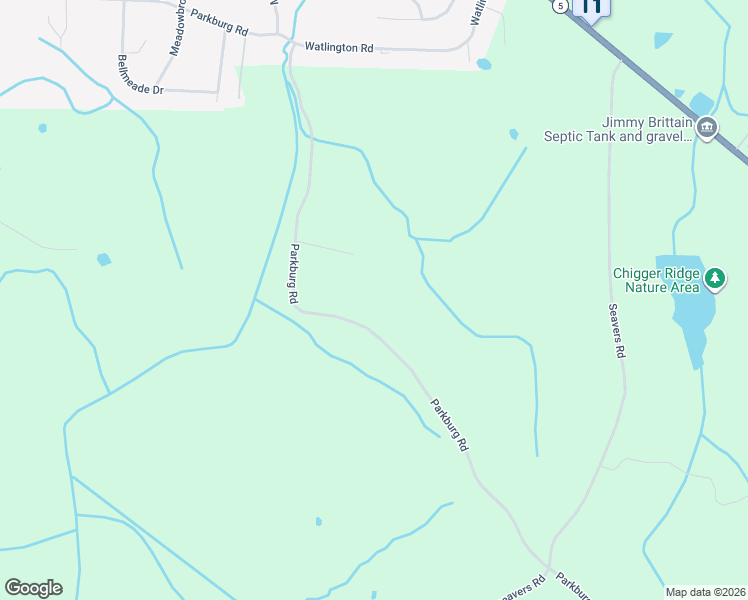 map of restaurants, bars, coffee shops, grocery stores, and more near 229 Parkburg Road in Jackson
