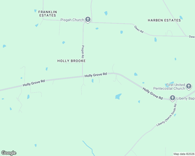 map of restaurants, bars, coffee shops, grocery stores, and more near 2833 Holly Grove Road in Covington