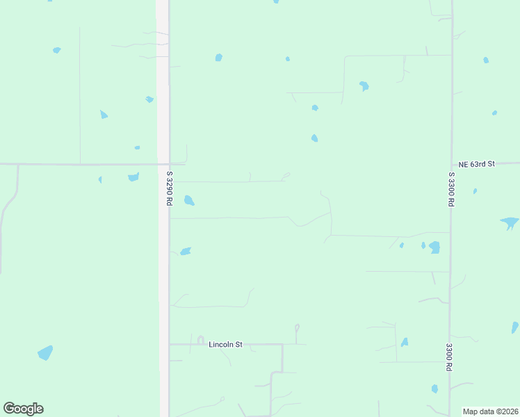 map of restaurants, bars, coffee shops, grocery stores, and more near 329264 East 1022 Road in Harrah