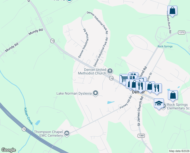 map of restaurants, bars, coffee shops, grocery stores, and more near 6284 Iris Court in Denver