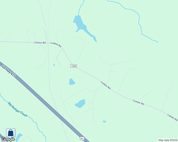 map of restaurants, bars, coffee shops, grocery stores, and more near 1772 Cotten Road in Sanford