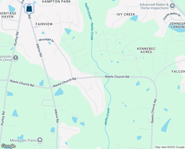 map of restaurants, bars, coffee shops, grocery stores, and more near in Fuquay-Varina