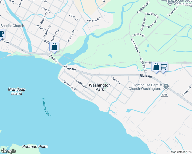 map of restaurants, bars, coffee shops, grocery stores, and more near 301 Fairview Avenue in Washington