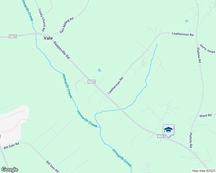 map of restaurants, bars, coffee shops, grocery stores, and more near 5722 Reepsville Road in Vale