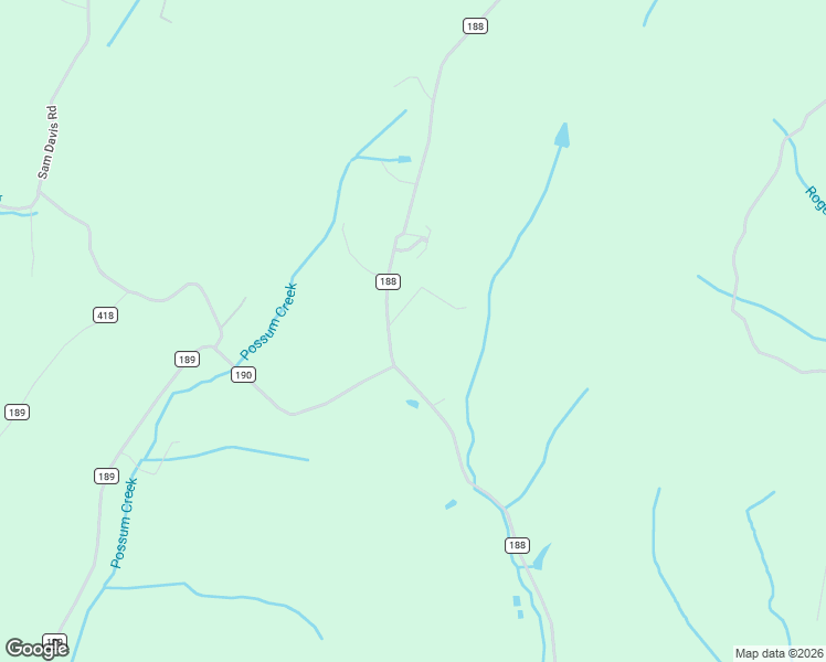 map of restaurants, bars, coffee shops, grocery stores, and more near 448 County Road 188 in Decatur