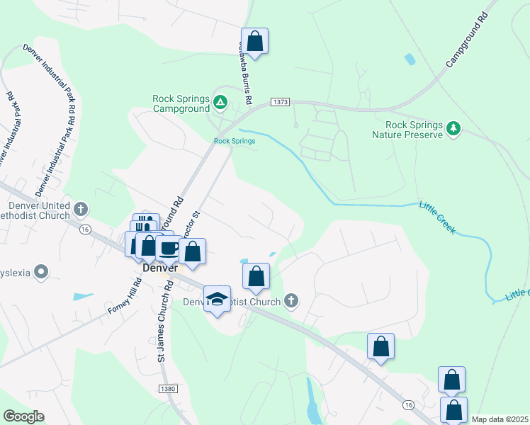 map of restaurants, bars, coffee shops, grocery stores, and more near 4001 Drake Court in Denver