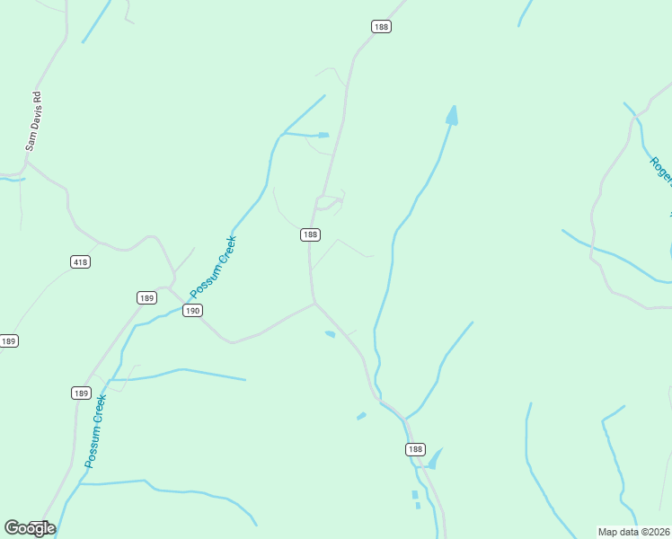 map of restaurants, bars, coffee shops, grocery stores, and more near 448 County Road 188 in Decatur