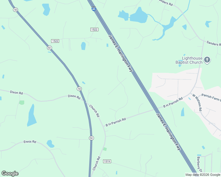 map of restaurants, bars, coffee shops, grocery stores, and more near 408 La Vista Court in Benson