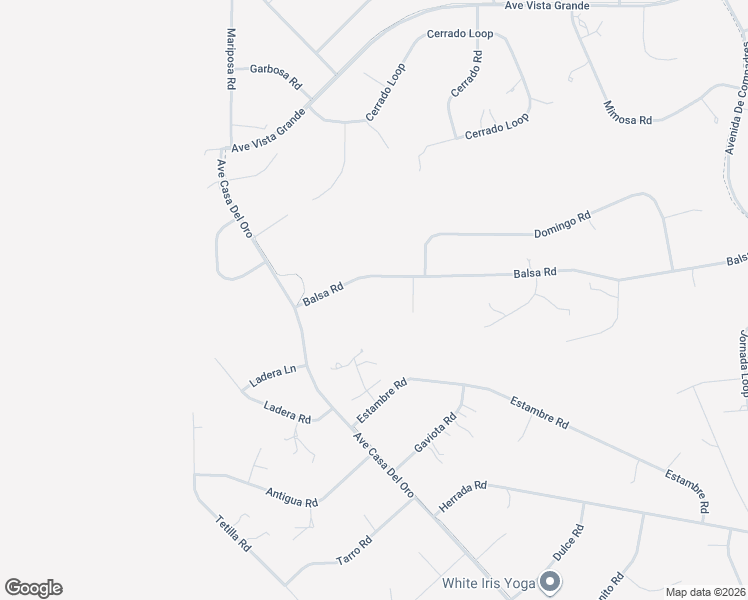 map of restaurants, bars, coffee shops, grocery stores, and more near 57 Balsa Road in Santa Fe