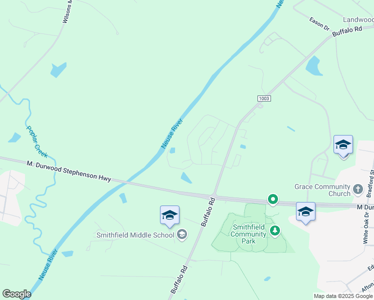 map of restaurants, bars, coffee shops, grocery stores, and more near 331 Sturgeon Street in Clayton