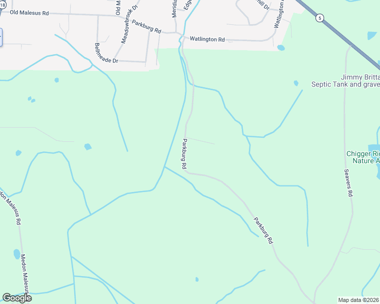 map of restaurants, bars, coffee shops, grocery stores, and more near 205 Parkburg Road in Jackson