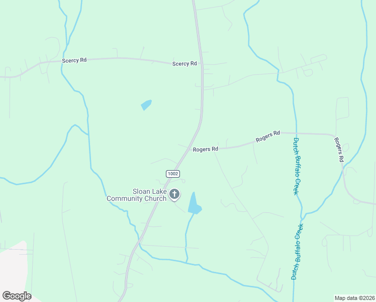 map of restaurants, bars, coffee shops, grocery stores, and more near 190 Rogers Road in China Grove