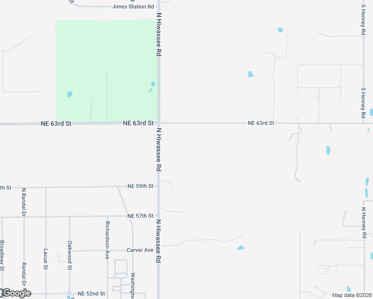 map of restaurants, bars, coffee shops, grocery stores, and more near 13100 Northeast 63rd Street in Choctaw