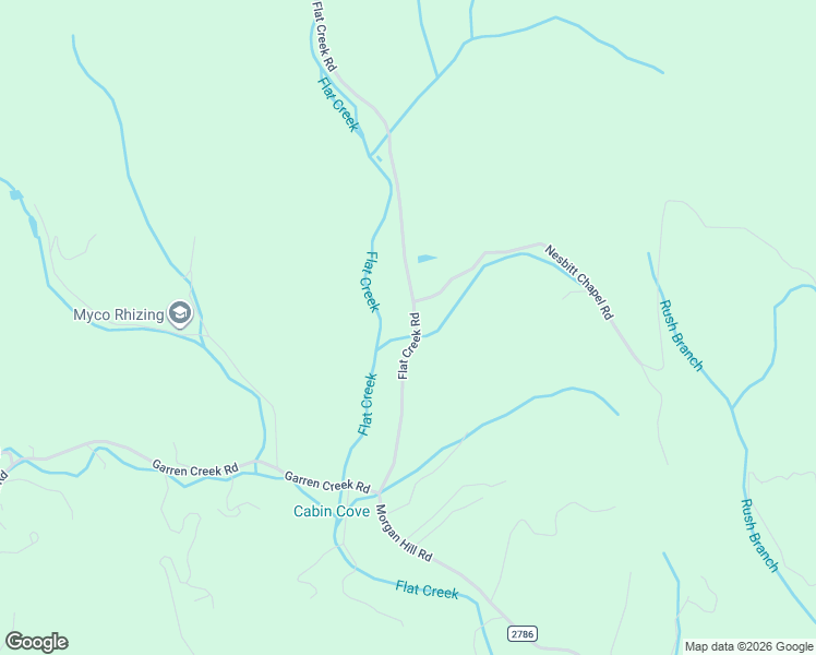 map of restaurants, bars, coffee shops, grocery stores, and more near 379 Flat Creek Road in Fairview