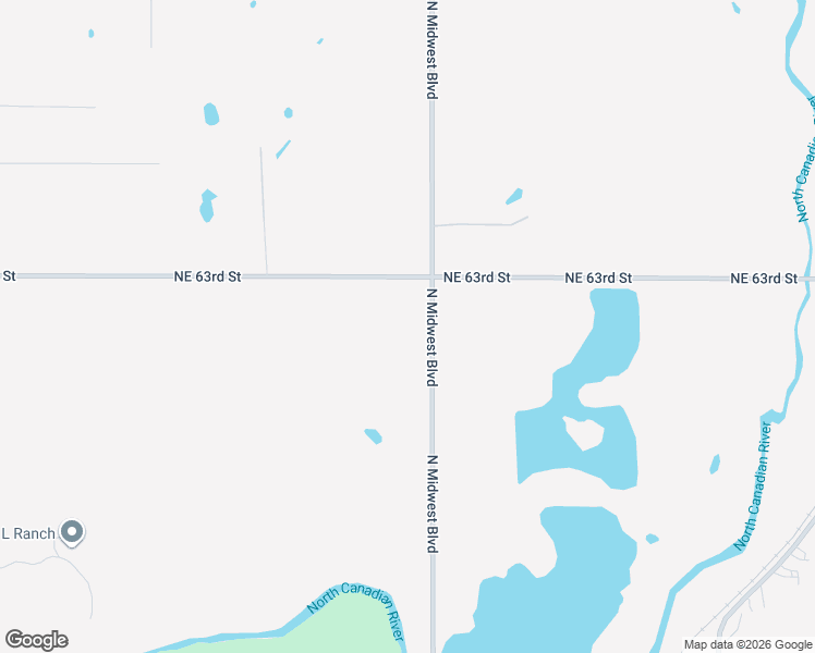 map of restaurants, bars, coffee shops, grocery stores, and more near 6001 North Midwest Boulevard in Oklahoma City