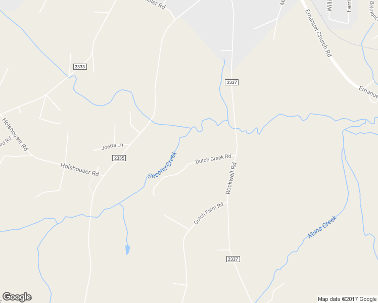 map of restaurants, bars, coffee shops, grocery stores, and more near 150 Dutch Creek Road in Rockwell