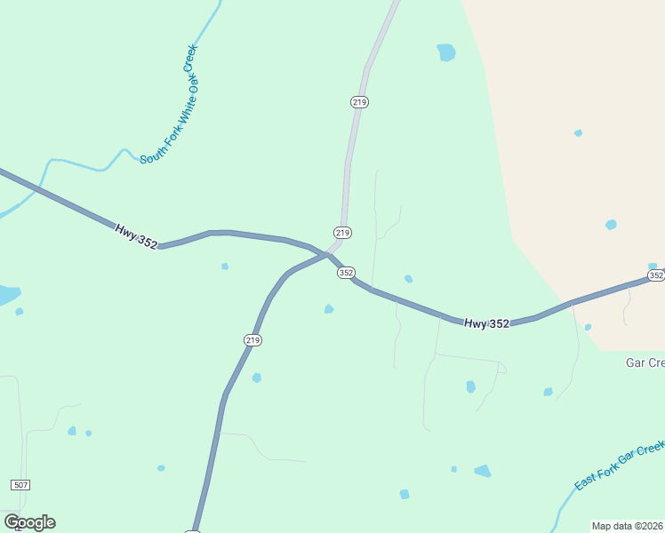 map of restaurants, bars, coffee shops, grocery stores, and more near 3509 Arkansas 352 in Ozark