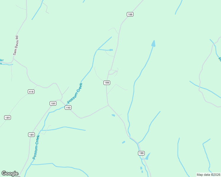 map of restaurants, bars, coffee shops, grocery stores, and more near 448 County Road 188 in Decatur