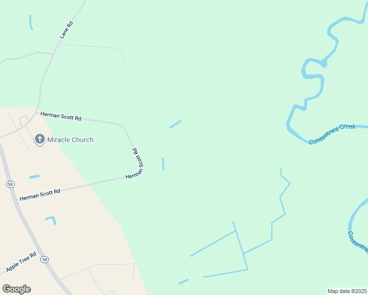 map of restaurants, bars, coffee shops, grocery stores, and more near 650 Herman Scott Road in Stantonsburg