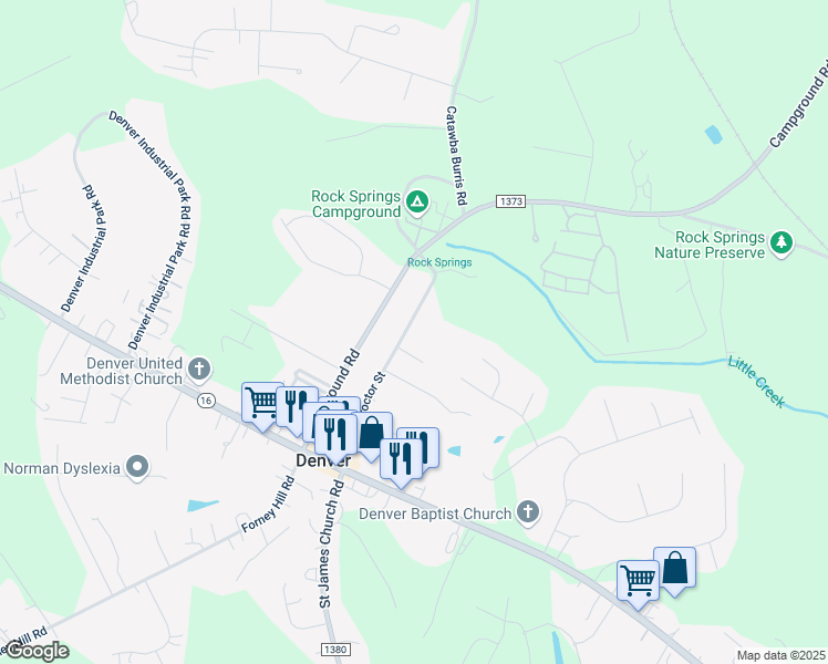 map of restaurants, bars, coffee shops, grocery stores, and more near 4014 Will Proctor Street in Denver