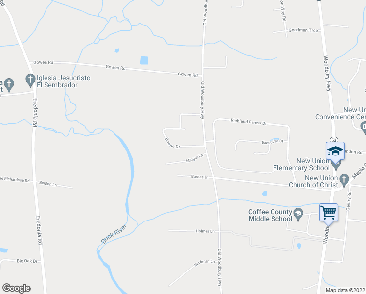 map of restaurants, bars, coffee shops, grocery stores, and more near 133 Boone Drive in Manchester